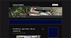 Desktop Screenshot of carrosinuteis.com.br