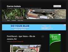 Tablet Screenshot of carrosinuteis.com.br